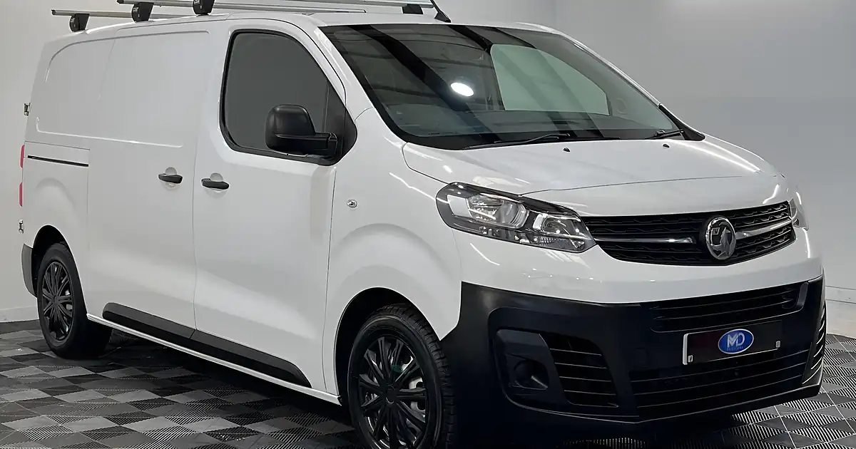 Used 2021 Vauxhall Vivaro Sportive White - Front View