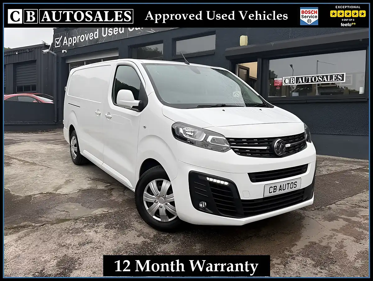 Used 2021 Vauxhall Vivaro Sportive White - Front View