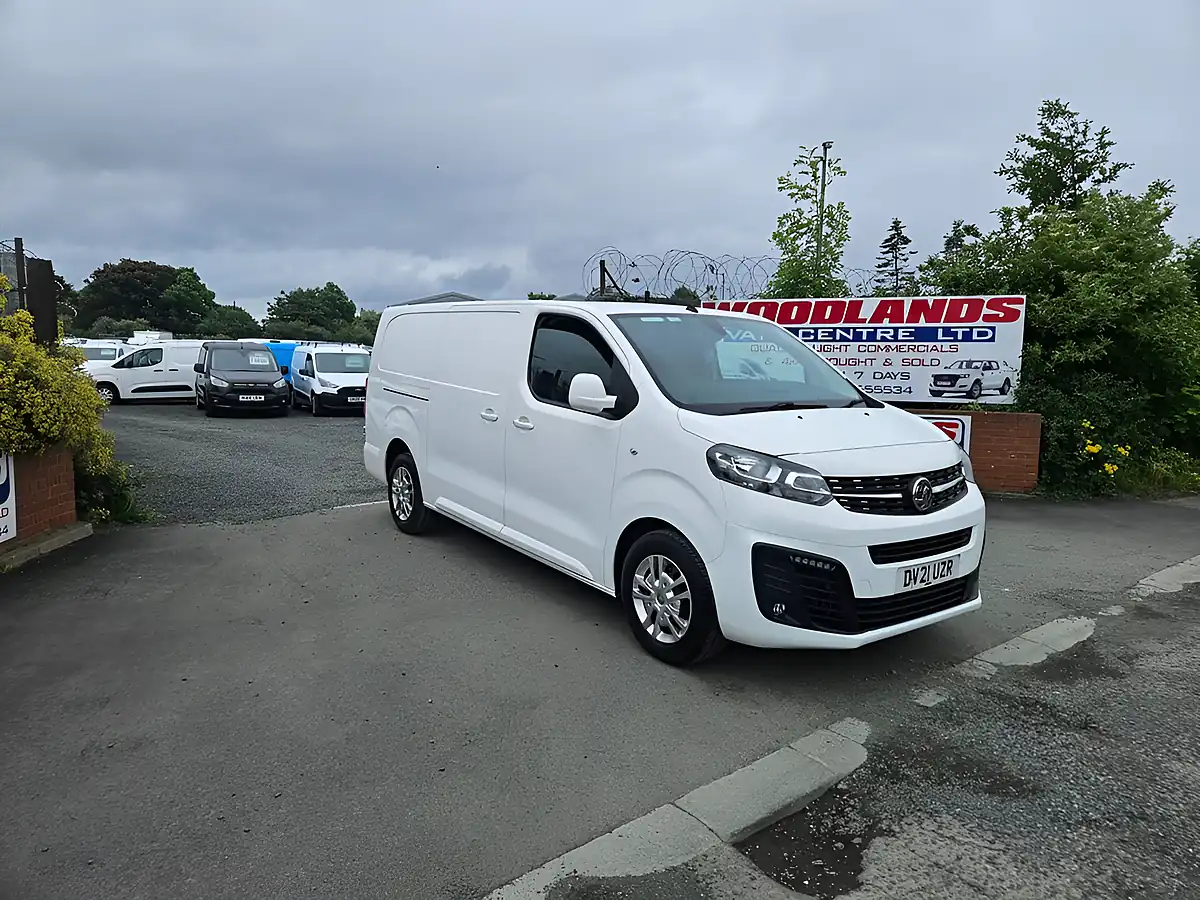 Used 2021 Vauxhall Vivaro Sportive White - Front View