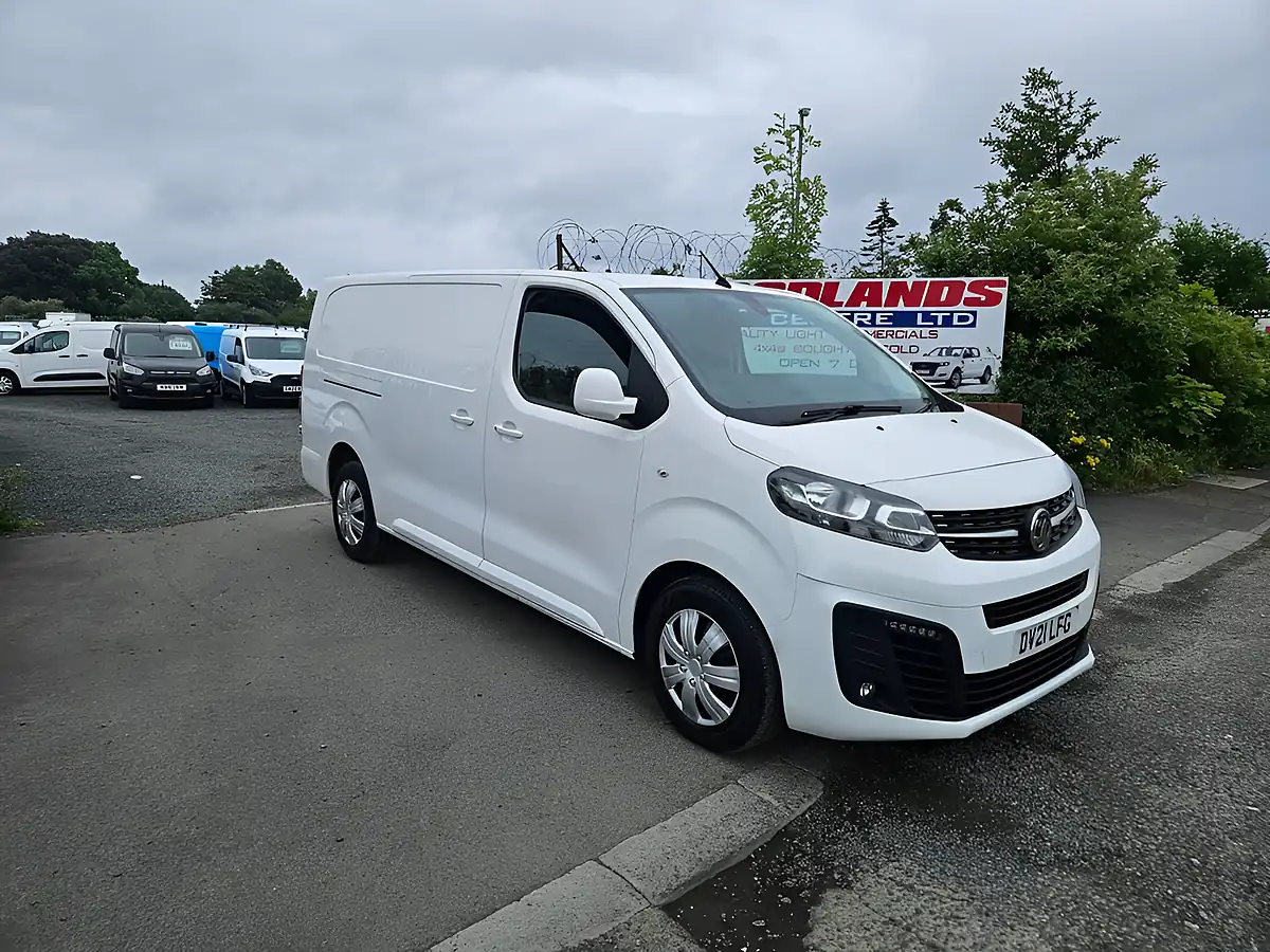 Used 2021 Vauxhall Vivaro Sportive White - Front View