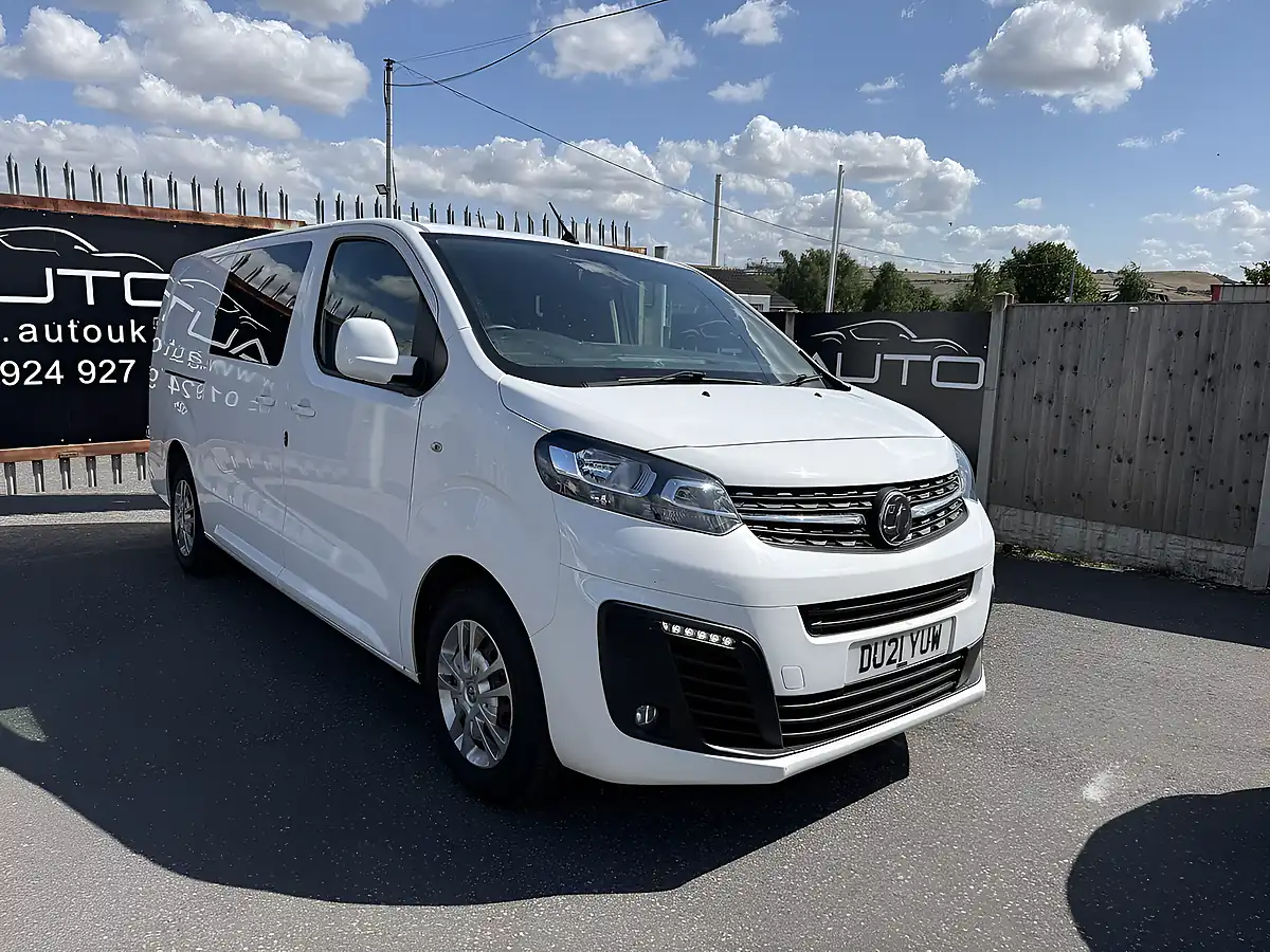 Used 2021 Vauxhall Vivaro Sportive White - Front View