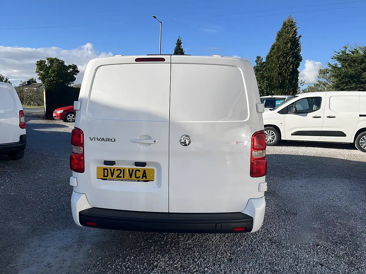 Used 2021 Vauxhall Vivaro Sportive White - Interior and Exterior details 11