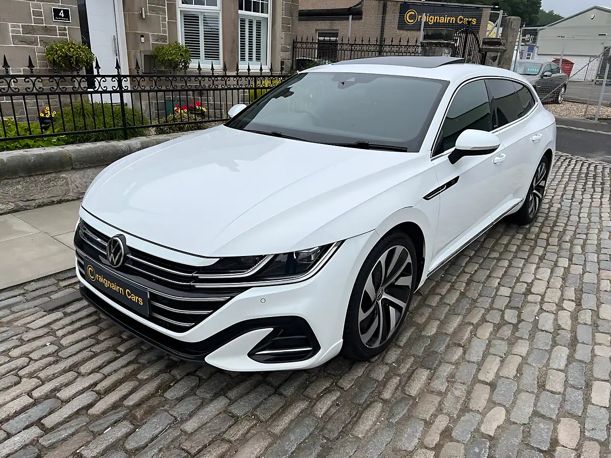 Used 2021 Volkswagen Arteon R-Line Shooting Brake White - Interior and Exterior details 3