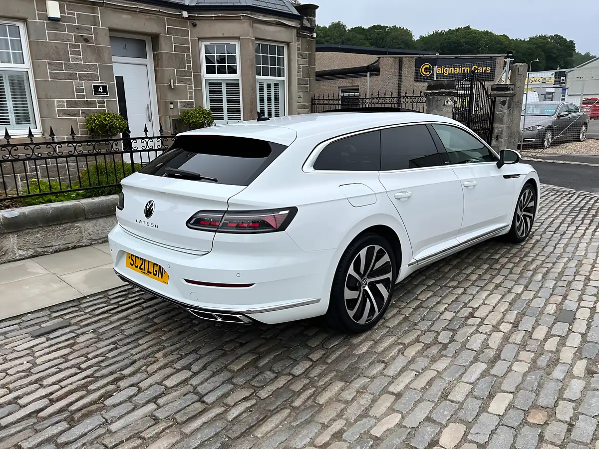 Used 2021 Volkswagen Arteon R-Line Shooting Brake White - Interior and Exterior details 6