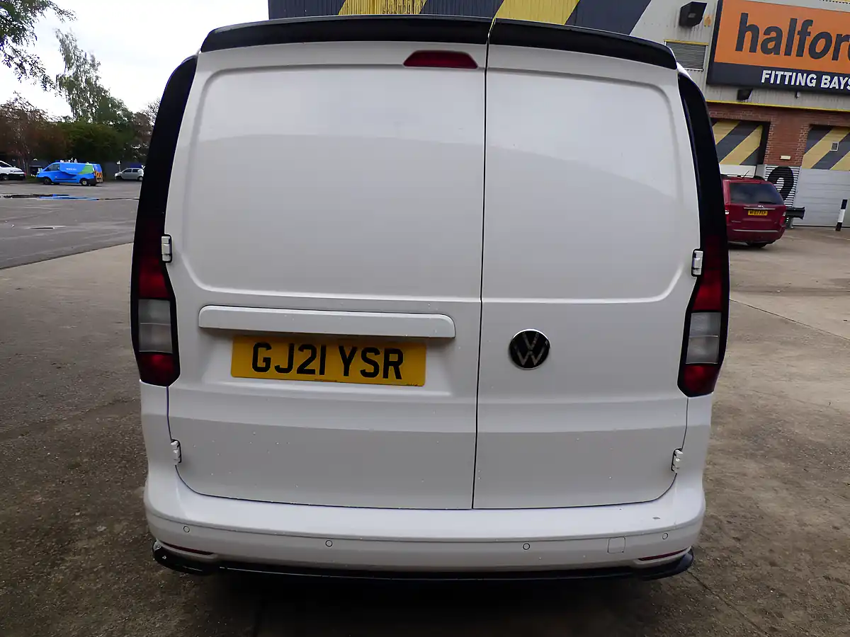 Used 2021 Volkswagen Caddy Commerce Van White - Interior and Exterior details 2