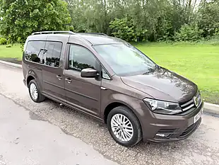 Used 2021 Volkswagen Caddy Maxi Life Brown - Interior and Exterior details 3