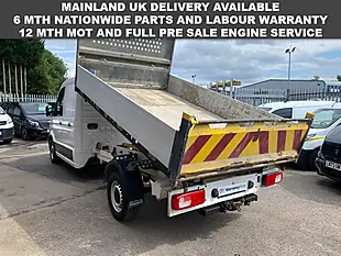 Used 2021 Volkswagen Crafter Double Crew Cab Tipper Lwb RWD White - Interior and Exterior details 5