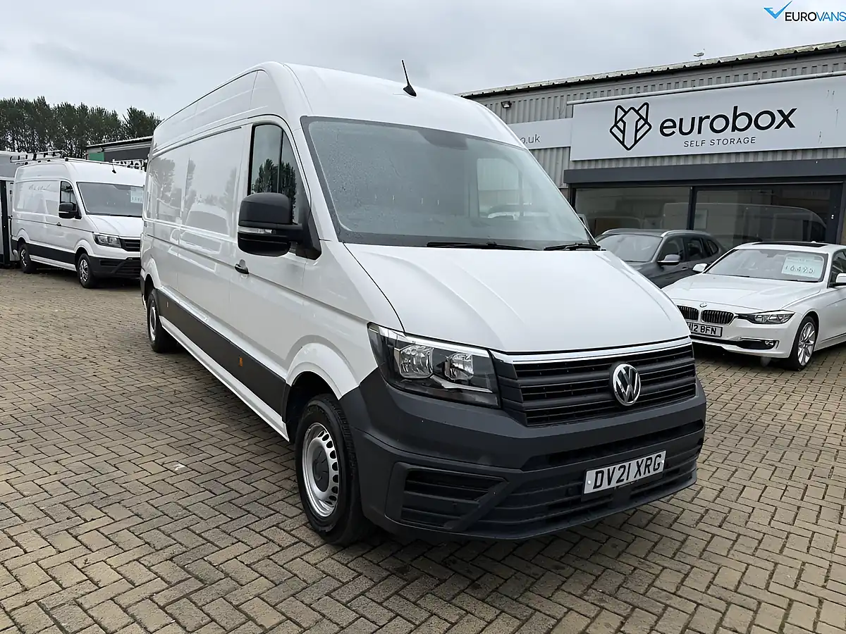 Used 2021 Volkswagen Crafter Startline White - Front View