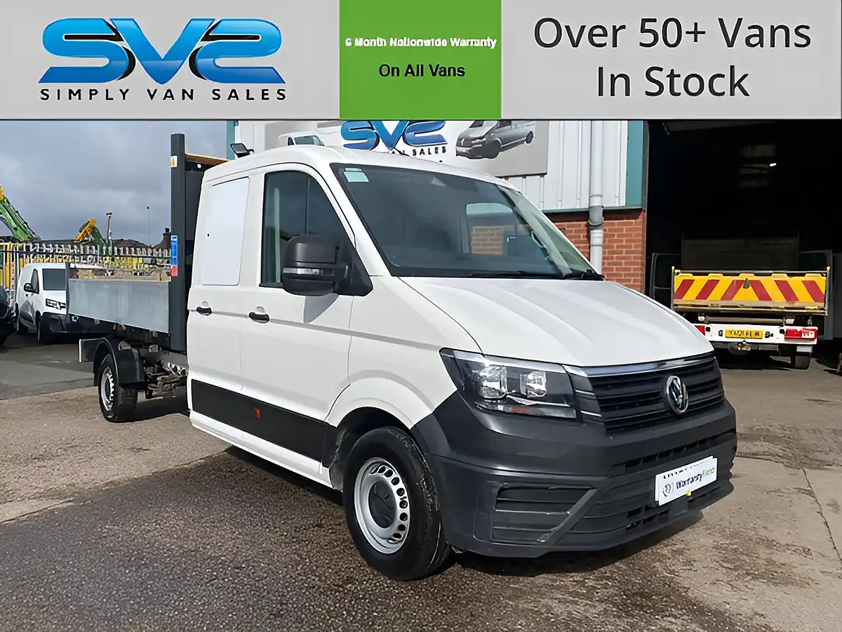 Used 2021 Volkswagen Crafter Startline White - Front View