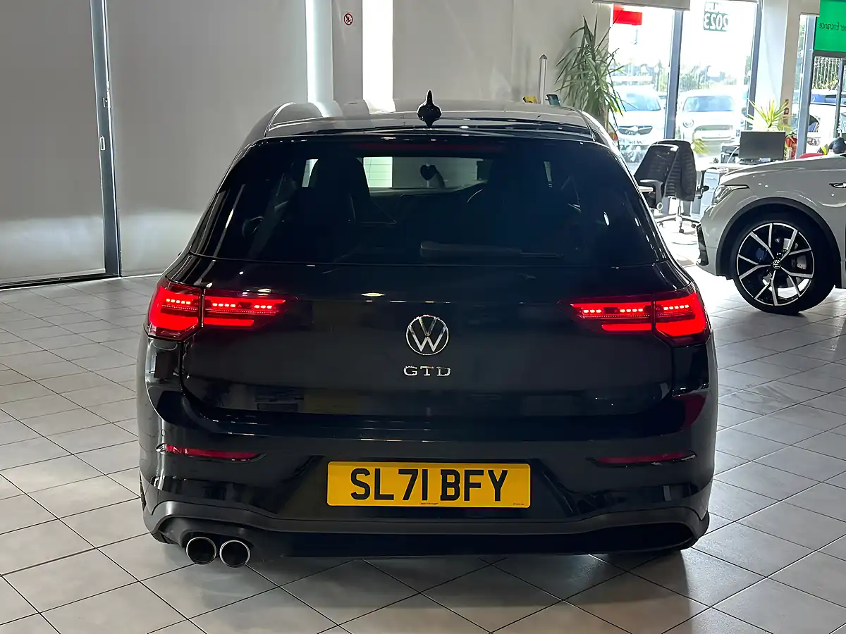 Used 2021 Volkswagen Golf Gtd Black - Interior and Exterior details 11
