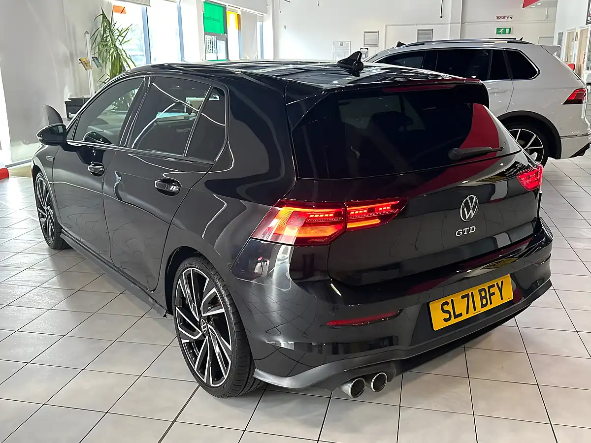 Used 2021 Volkswagen Golf Gtd Black - Interior and Exterior details 8