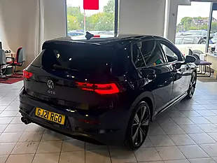 Used 2021 Volkswagen Golf Gtd Blue - Interior and Exterior details 11