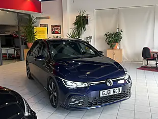 Used 2021 Volkswagen Golf Gtd Blue - Interior and Exterior details 2