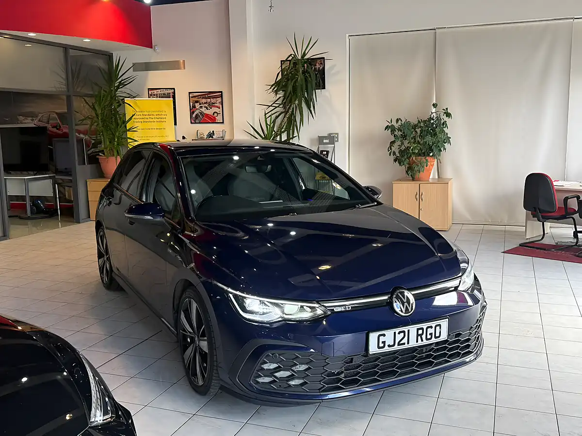 Used 2021 Volkswagen Golf Gtd Blue - Interior and Exterior details 2