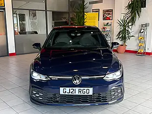Used 2021 Volkswagen Golf Gtd Blue - Interior and Exterior details 5