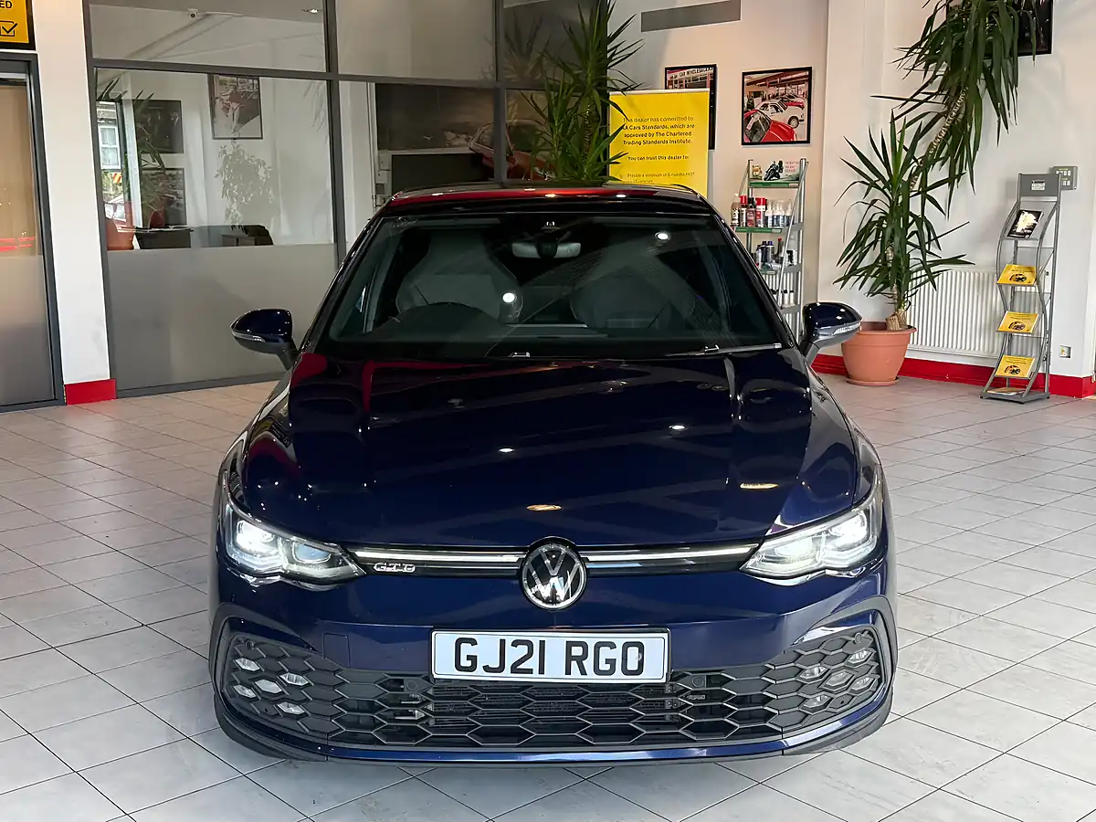Used 2021 Volkswagen Golf Gtd Blue - Interior and Exterior details 5