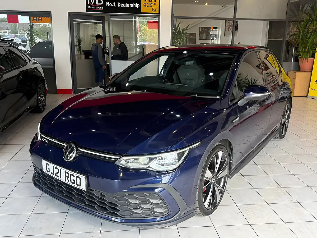 Used 2021 Volkswagen Golf Gtd Blue - Interior and Exterior details 6