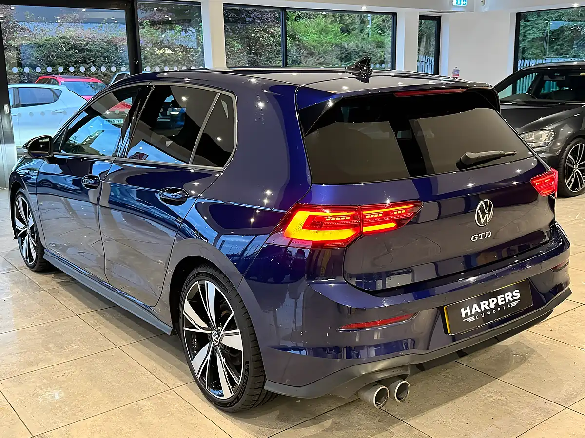 Used 2021 Volkswagen Golf Gtd Blue - Interior and Exterior details 13