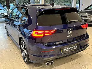 Used 2021 Volkswagen Golf Gtd Blue - Interior and Exterior details 14