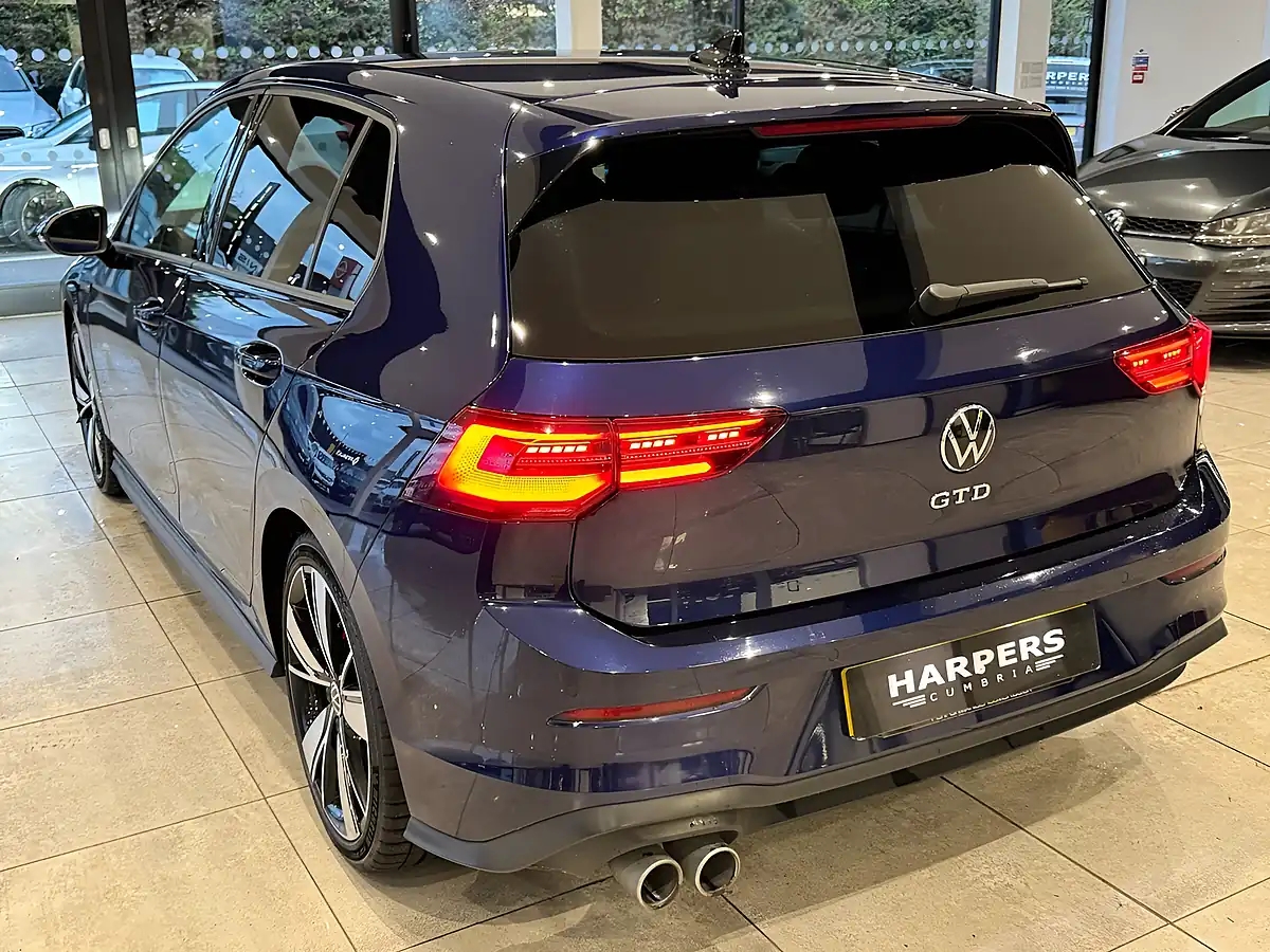 Used 2021 Volkswagen Golf Gtd Blue - Interior and Exterior details 14