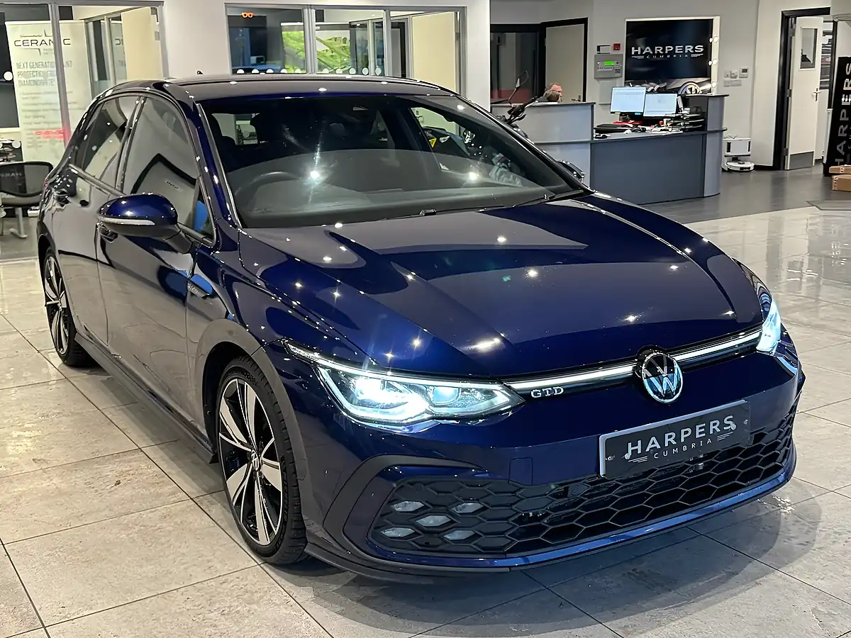 Used 2021 Volkswagen Golf Gtd Blue - Interior and Exterior details 18