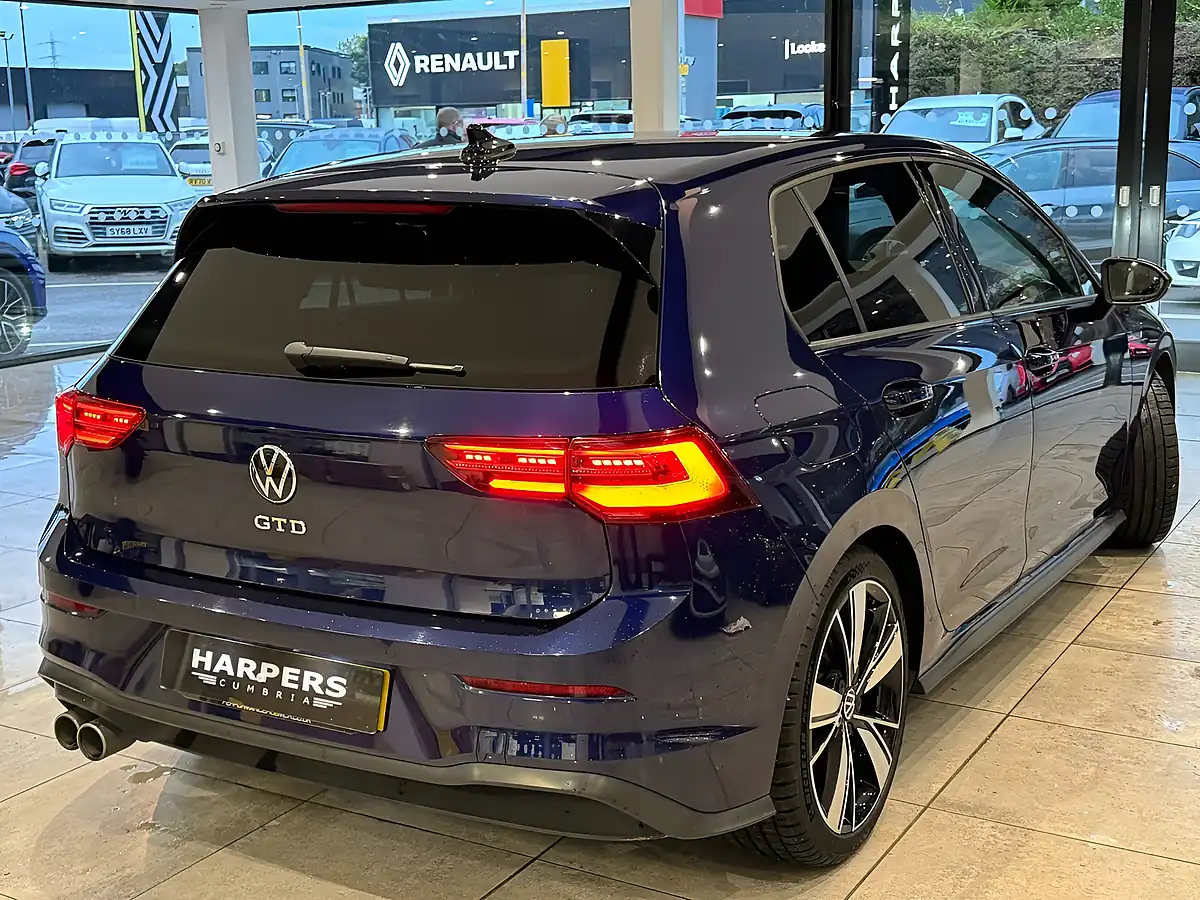 Used 2021 Volkswagen Golf Gtd Blue - Interior and Exterior details 2