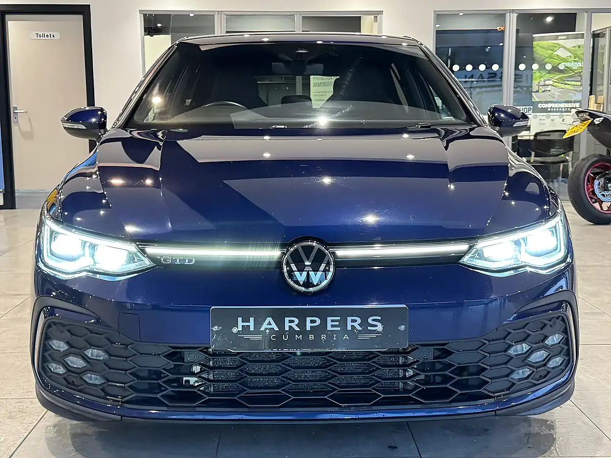 Used 2021 Volkswagen Golf Gtd Blue - Interior and Exterior details 3