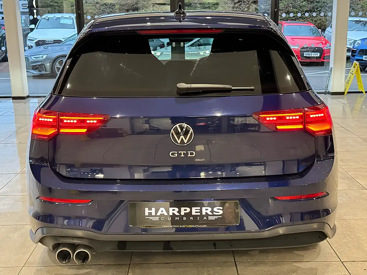 Used 2021 Volkswagen Golf Gtd Blue - Interior and Exterior details 5