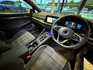 Used 2021 Volkswagen Golf Gtd Blue - Interior and Exterior details 9