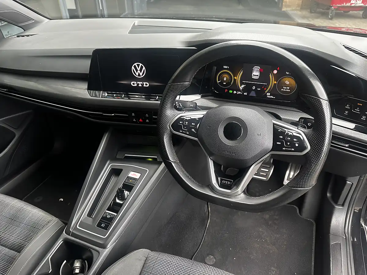 Used 2021 Volkswagen Golf Gtd Deep Black - Interior and Exterior details 5
