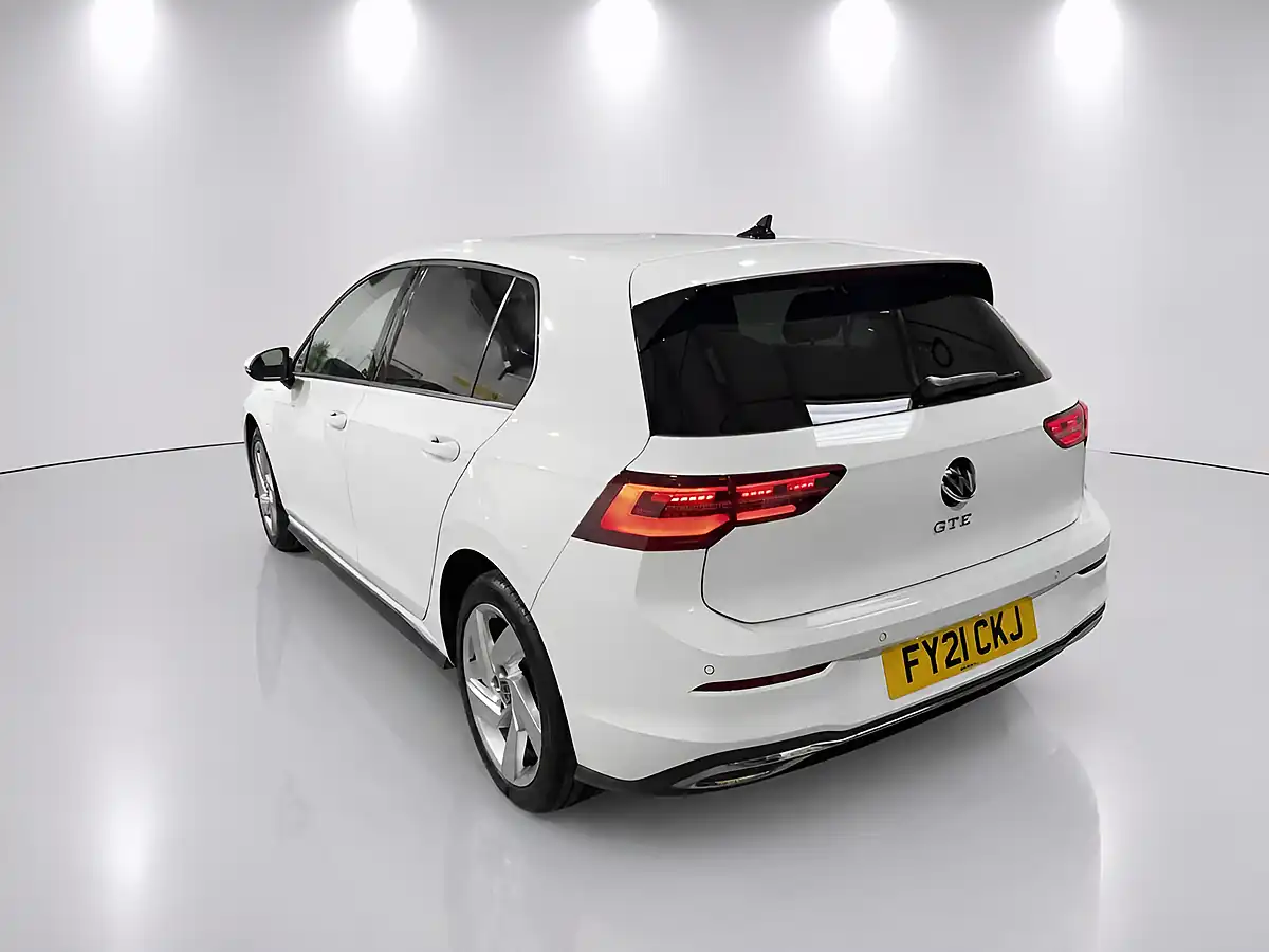 Used 2021 Volkswagen Golf Gte White - Interior and Exterior details 6