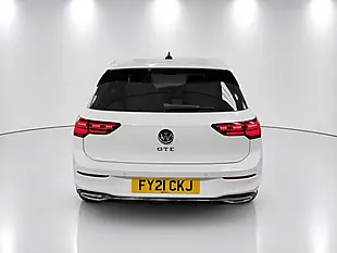 Used 2021 Volkswagen Golf Gte White - Interior and Exterior details 7