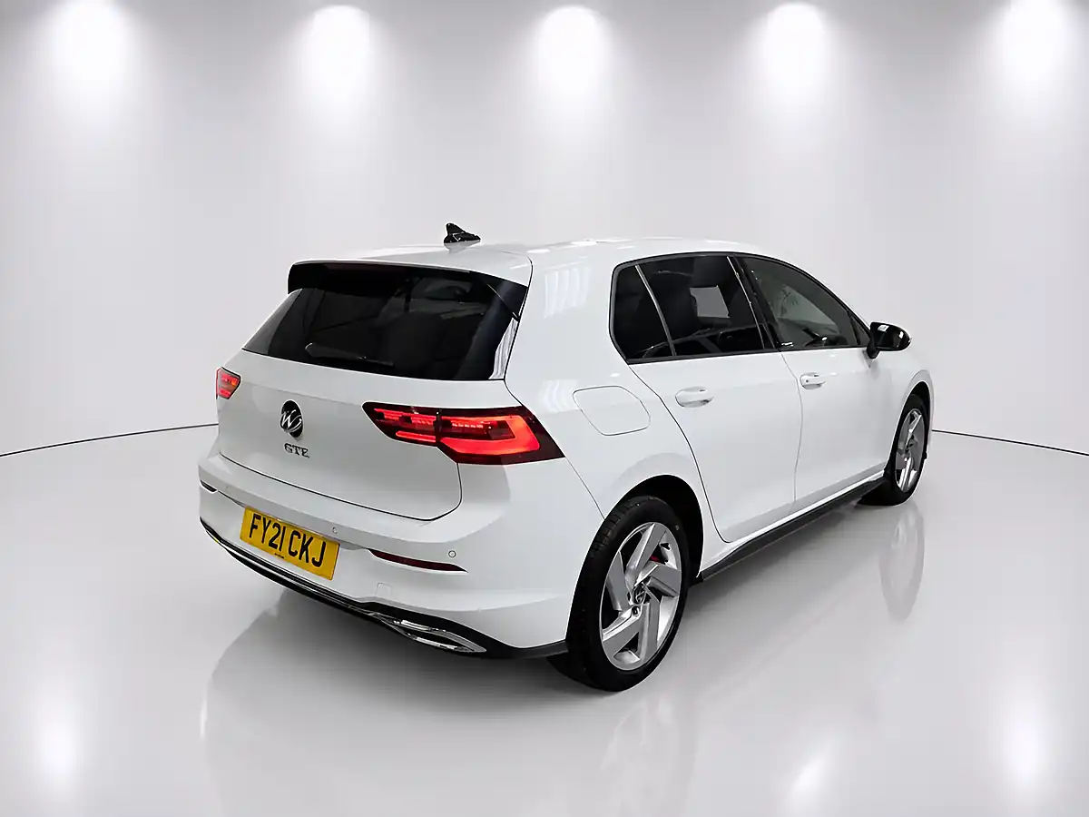 Used 2021 Volkswagen Golf Gte White - Interior and Exterior details 8