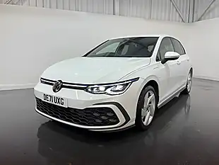 Used 2021 Volkswagen Golf Gte White - Interior and Exterior details 3