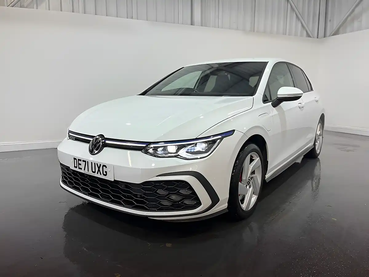 Used 2021 Volkswagen Golf Gte White - Interior and Exterior details 3
