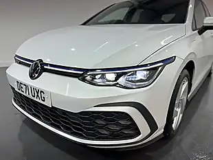 Used 2021 Volkswagen Golf Gte White - Interior and Exterior details 5