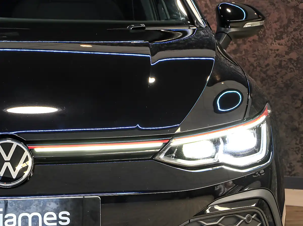 Used 2021 Volkswagen Golf GTI Black - Interior and Exterior details 10