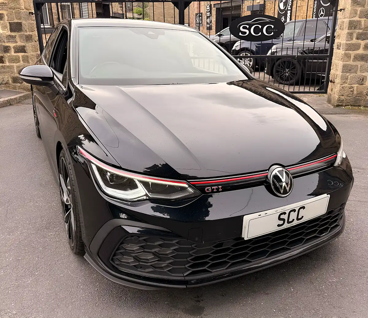 Used 2021 Volkswagen Golf GTI Deep Black Pearl - Interior and Exterior details 7