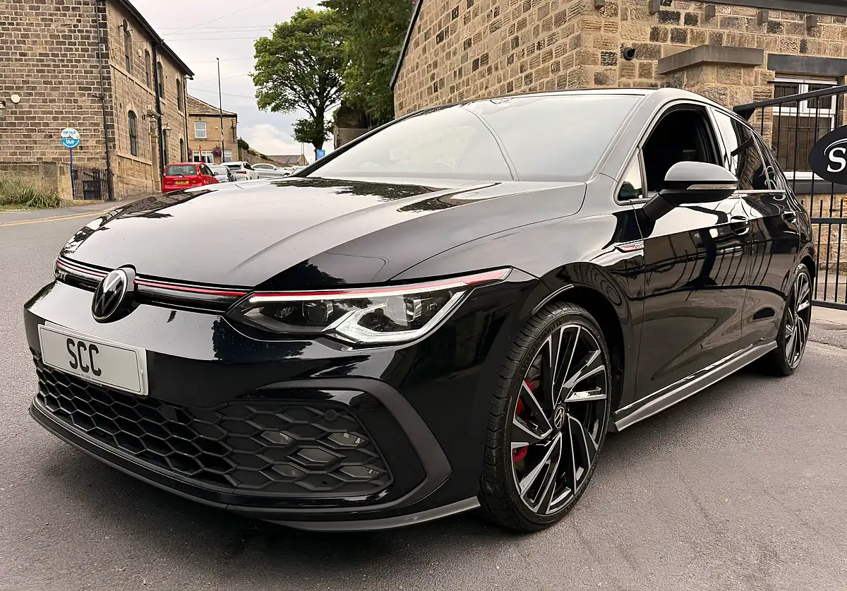 Used 2021 Volkswagen Golf GTI Deep Black Pearl - Interior and Exterior details 8