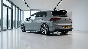 Used 2021 Volkswagen Golf GTI Grey - Interior and Exterior details 12