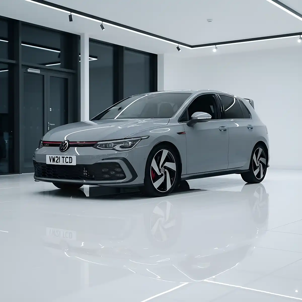 Used 2021 Volkswagen Golf GTI Grey - Interior and Exterior details 20
