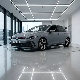 Used 2021 Volkswagen Golf GTI Grey - Interior and Exterior details 3