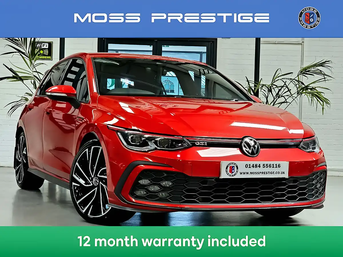 Used 2021 Volkswagen Golf GTI Kings Red - Front View