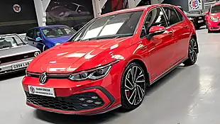 Used 2021 Volkswagen Golf GTI Kings Red - Interior and Exterior details 16