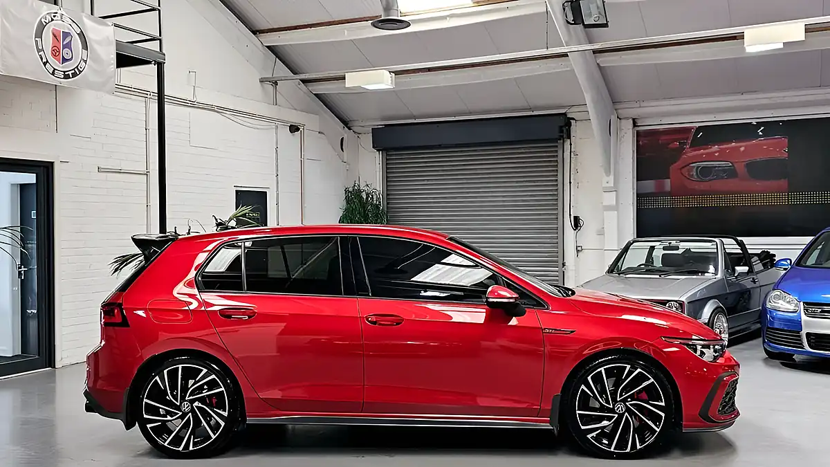 Used 2021 Volkswagen Golf GTI Kings Red - Interior and Exterior details 5