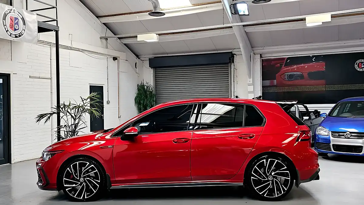 Used 2021 Volkswagen Golf GTI Kings Red - Interior and Exterior details 6