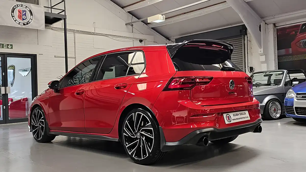 Used 2021 Volkswagen Golf GTI Kings Red - Interior and Exterior details 9