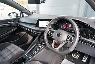 Used 2021 Volkswagen Golf GTI Pure White - Interior and Exterior details 13