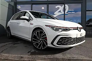 Used 2021 Volkswagen Golf GTI Pure White - Interior and Exterior details 8
