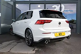 Used 2021 Volkswagen Golf GTI Pure White - Interior and Exterior details 9
